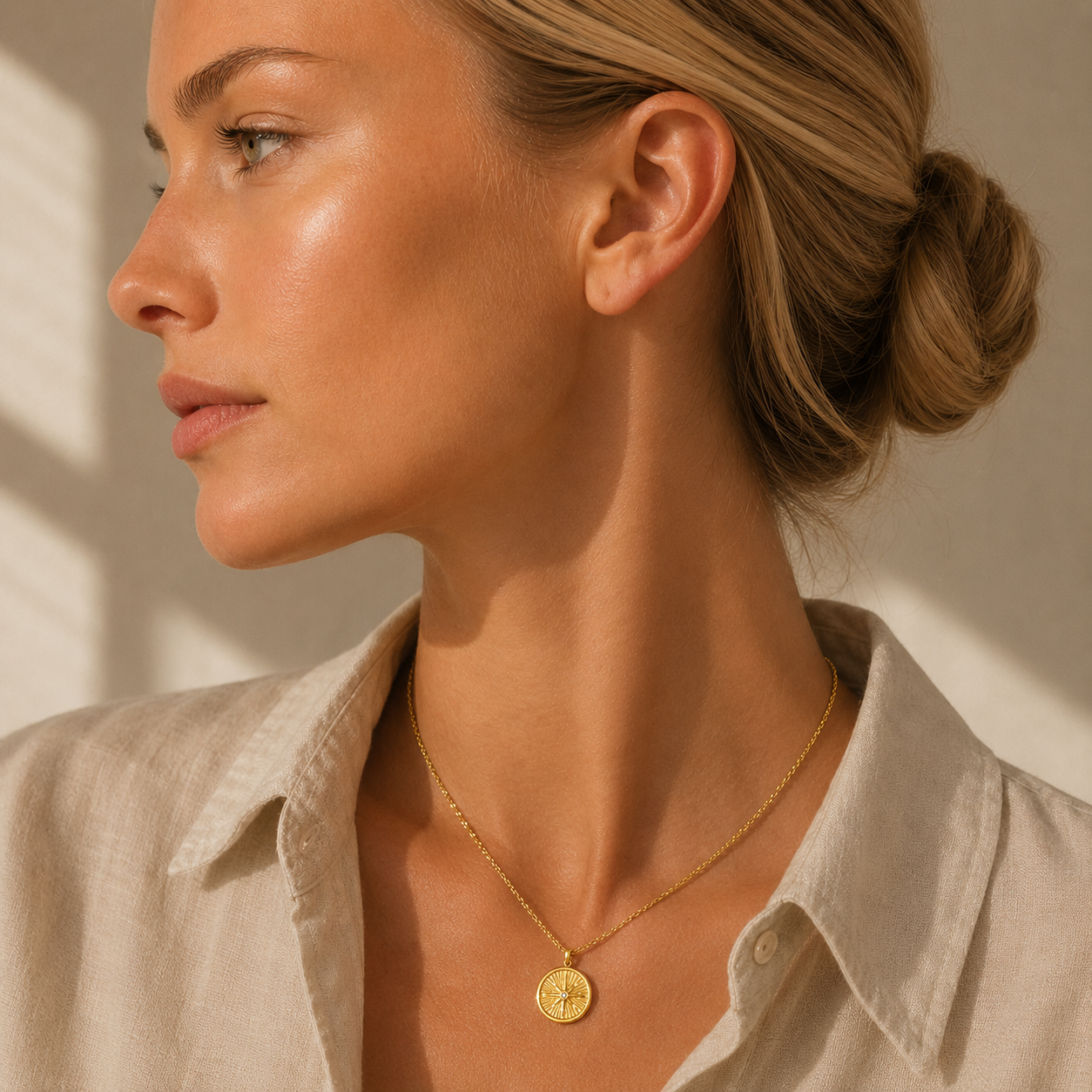 SOL Halsband – produktbild 2 av 2 | DRÖM Stockholm
